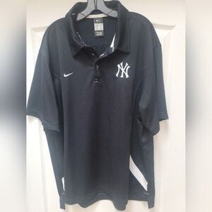 Nike New York Yankees Dri Fit Polo Shirt Size XXL